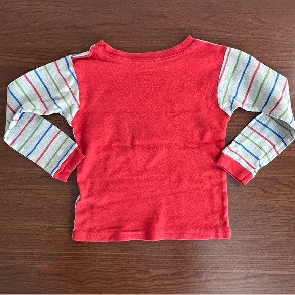 PJ Masks Kids Cotton Pajama Set Size 5T Red/Gray Stripes - Picture 4 of 10